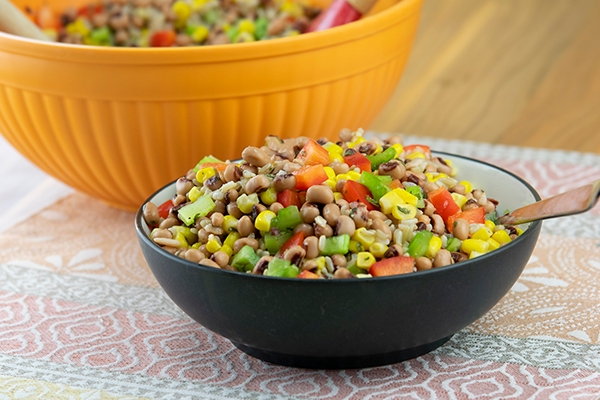 Black-Eyed Pea, Corn and Rice Salad * It's a Good Day :)