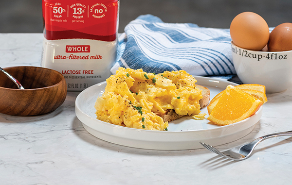 Fluffy Scrambled Eggs