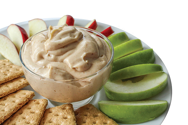 peanut butter yogurt dip