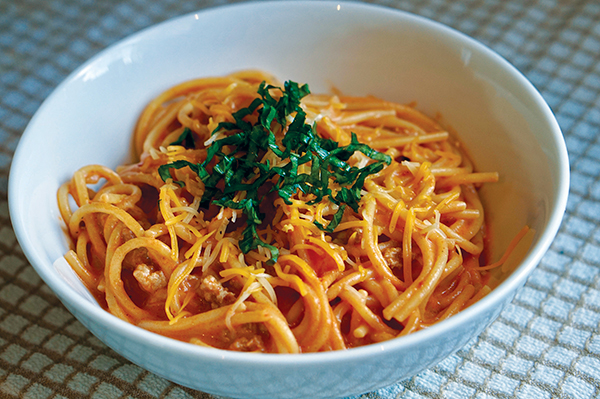 Creamy One-Pot Spaghetti