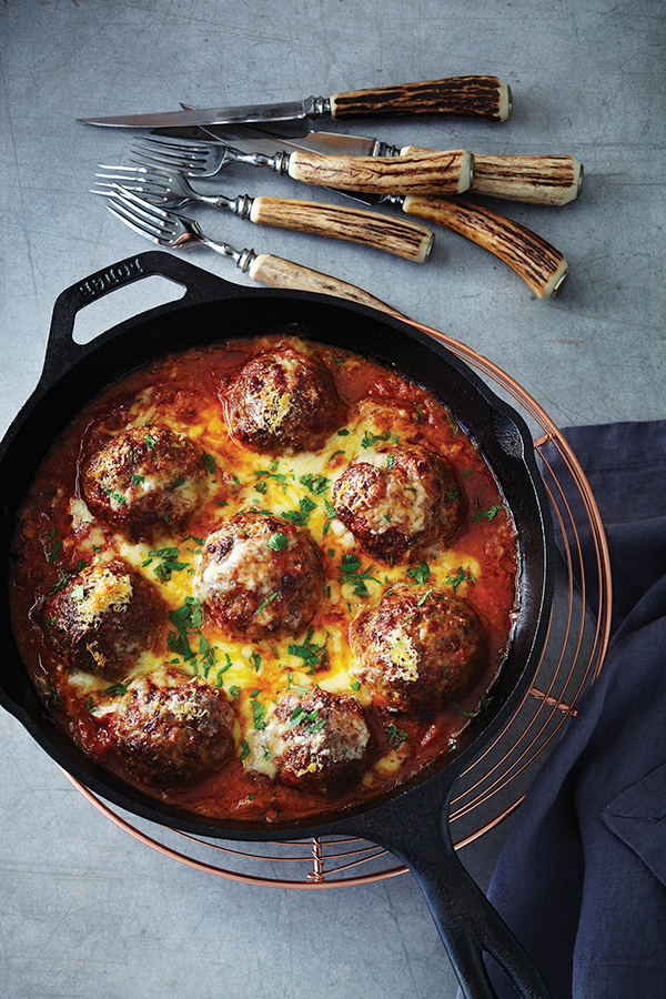 Beef Meatballs with Garlic and Herbs