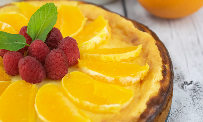 15603 LEMON CHEESECAKE WITH FRUIT detail intro image