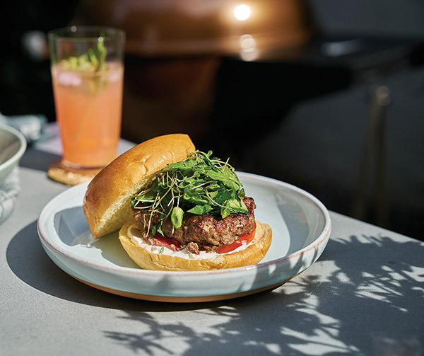 Lamb away with Meatball Skewers and Grilled Lamb Burgers. 