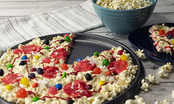 Popcorn Party Pizza