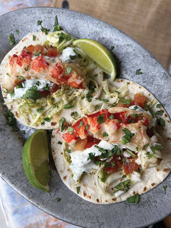 Grilled Maine Lobster Tacos