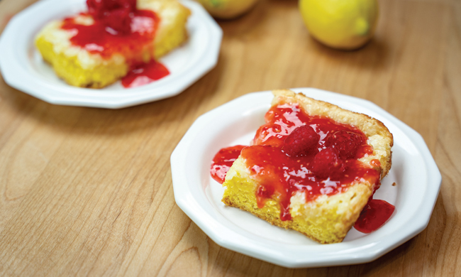 A Perfect Lemon and Raspberry Pairing