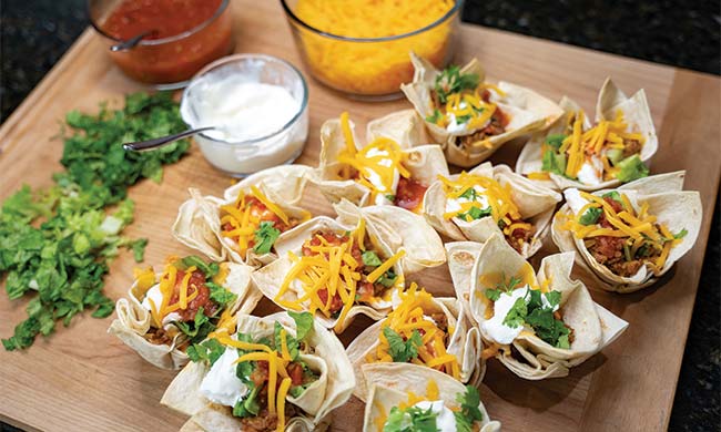 Take on Dinnertime with Tasty Taco Cups