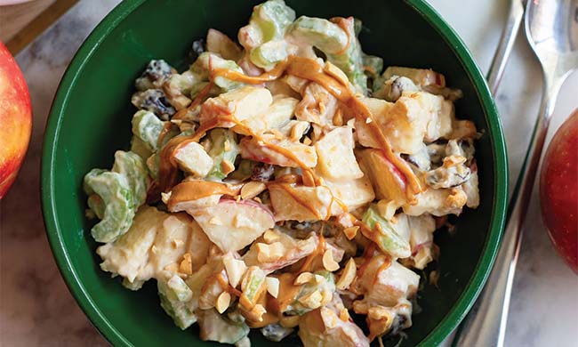 School Day Recipes that are quick, healthy, and kid-approved—try Ants on a Log Salad plus Quick-Pickled Celery and Egg Salad for easy lunches and after-school bites.