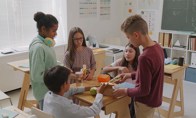 A Lesson in Kindness, Inclusion and How Kids Eat Differently