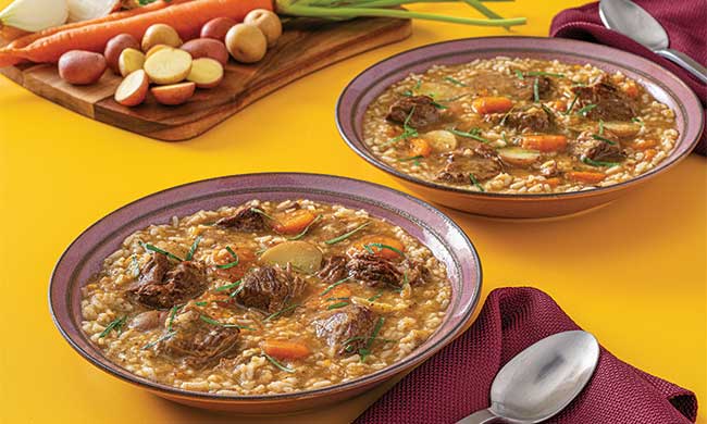 Comforting Soups and Stews: As temperatures drop, few meals warm you from the inside out quite like Beef Stew with Rice or Hearty Rice Minestrone Soup. These comforting favorites deliver delicious flavor to the family table, and better yet, they don’t require much time in the kitchen, making them particularly practical for busy weekdays.